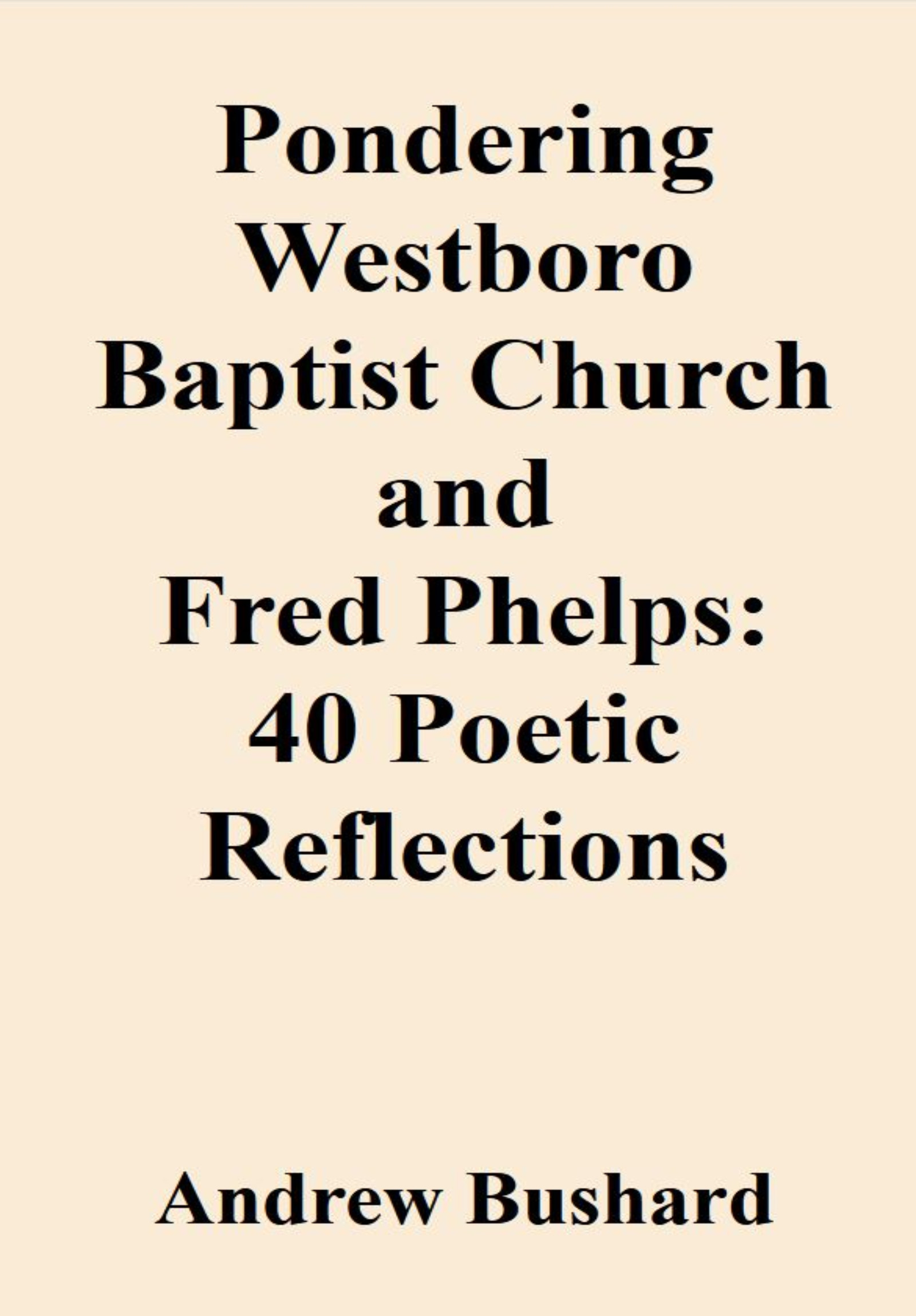 Westboro Baptist Church book